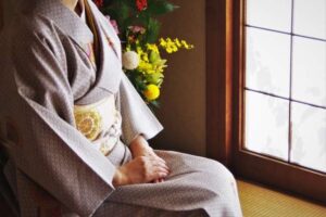 着物の女性