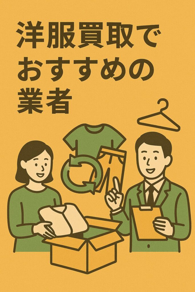 テキストは洋服買取でおすすめの業者