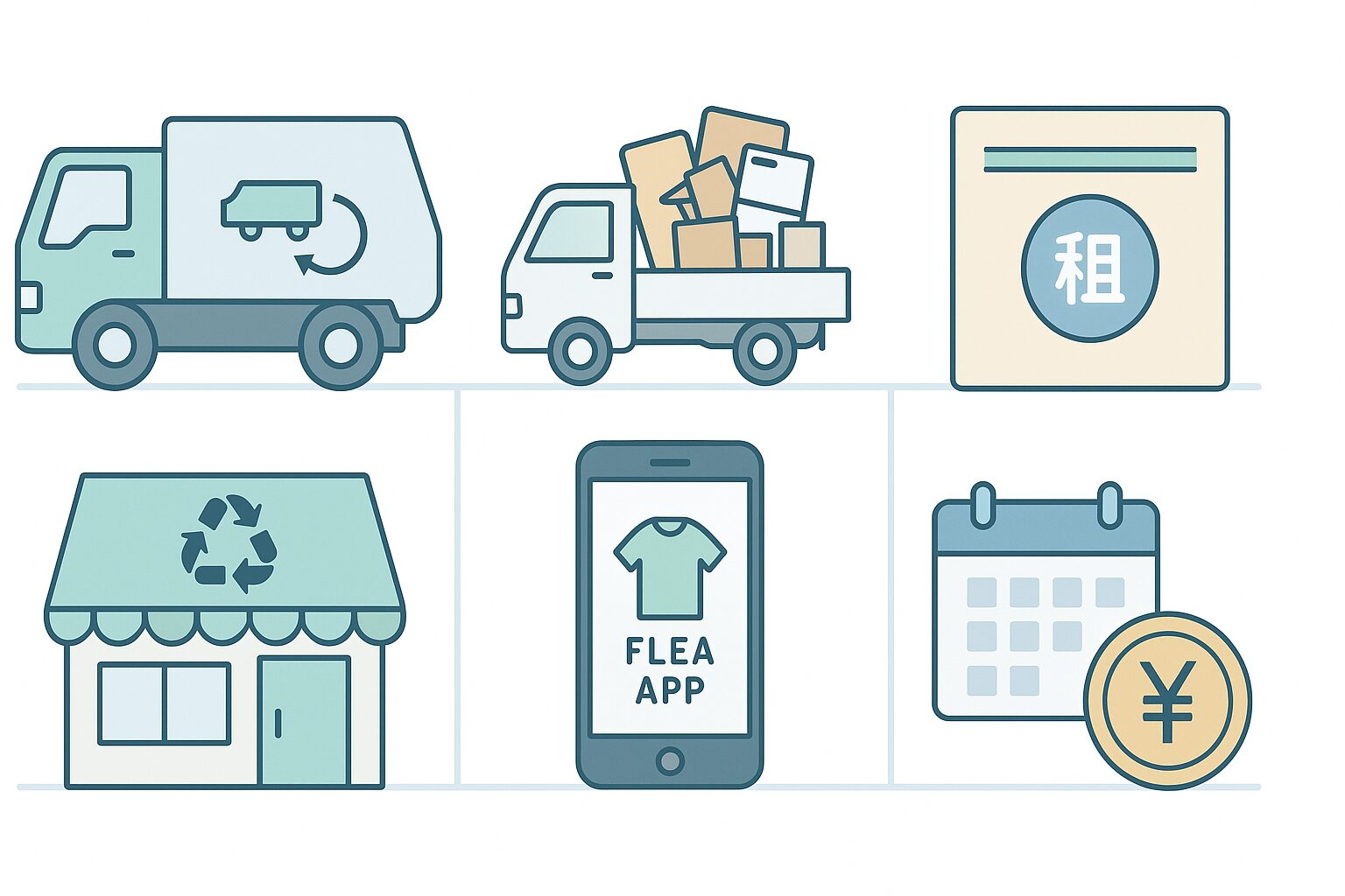 不用品処分の方法を徹底比較|費用相場とおすすめの処分手段